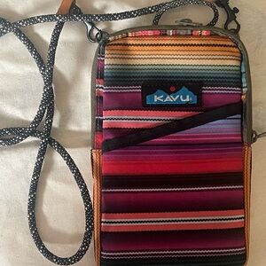 Kavu Striped Multicolor Belt Bag